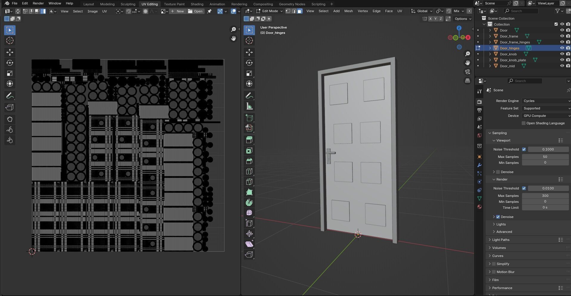 Door CG23 3D model_15