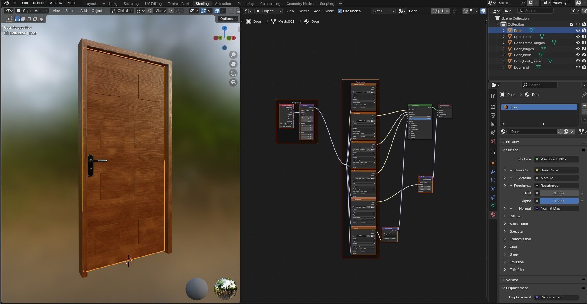 Door CG23 3D model_17