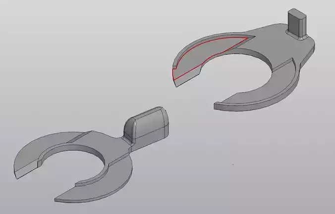St1300 cruise control  throttle lock 3D print model