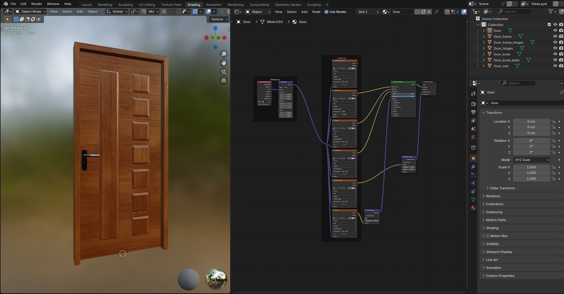 Door CG28 3D model_17