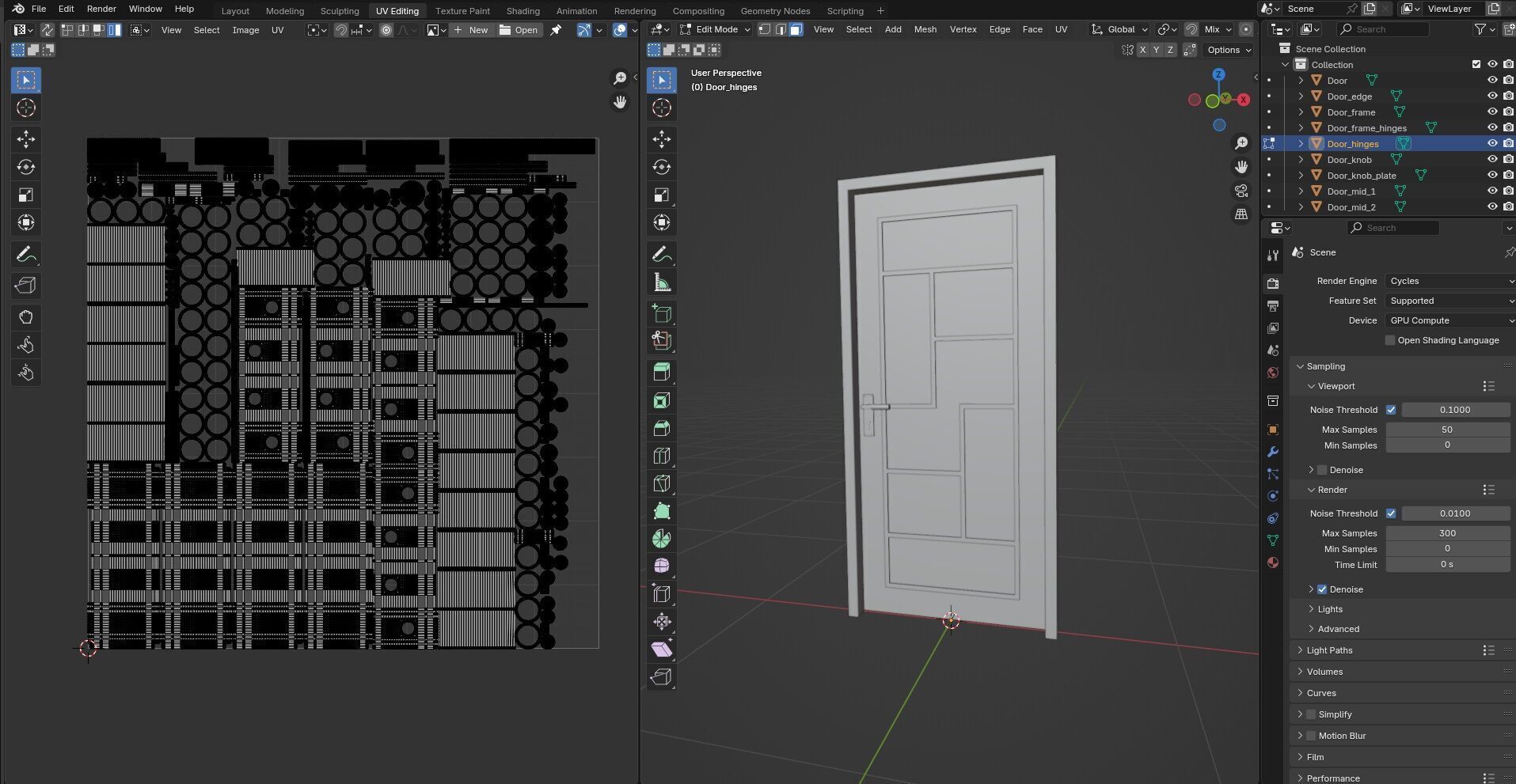 Door CG30 3D model_14