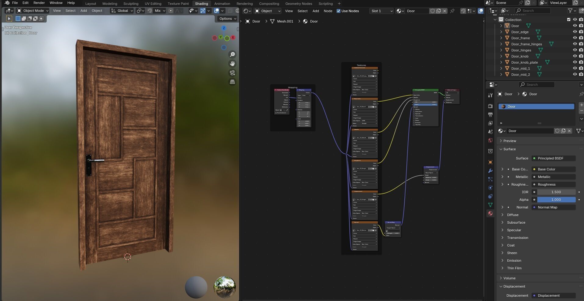 Door CG30 3D model_17
