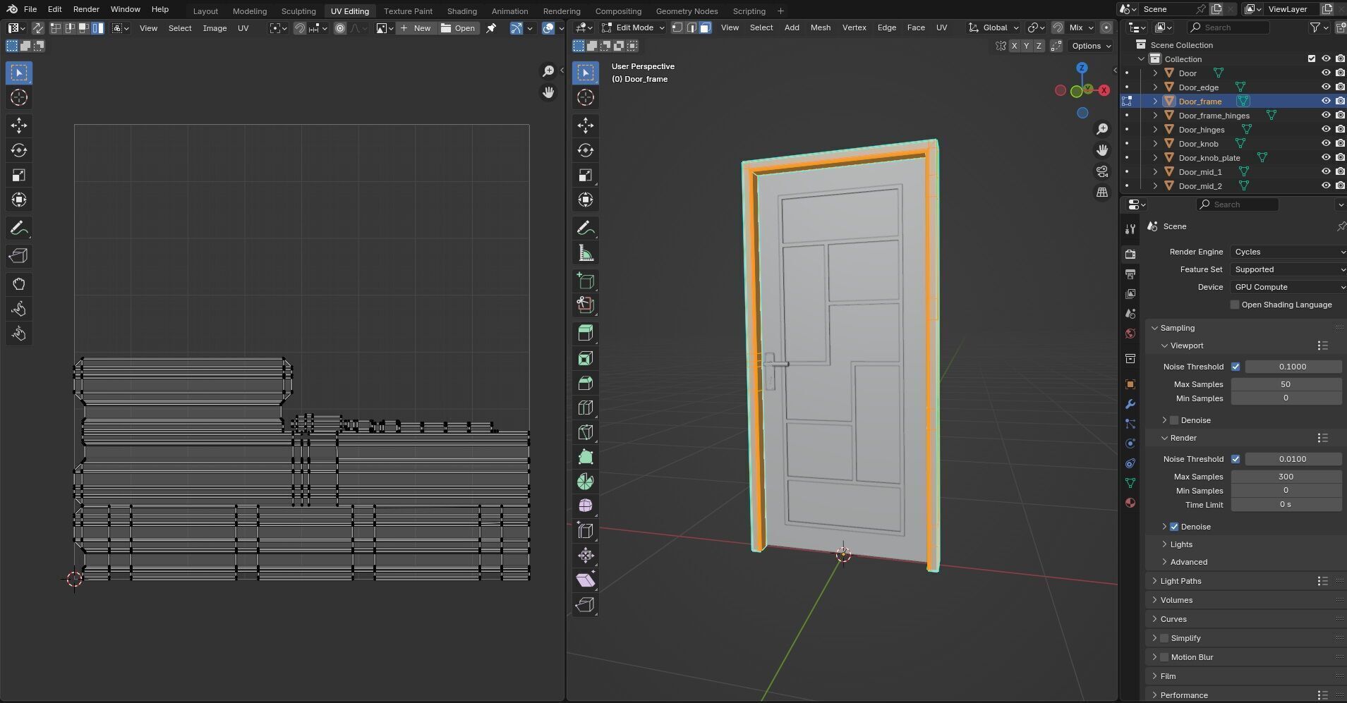 Door CG30 3D model_13