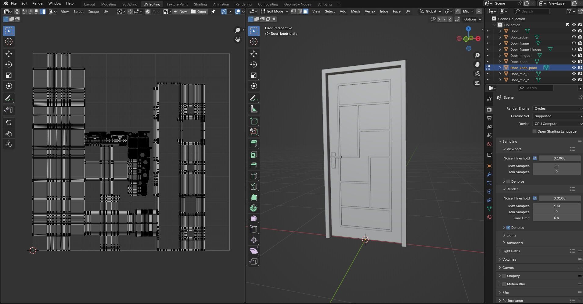 Door CG30 3D model_16