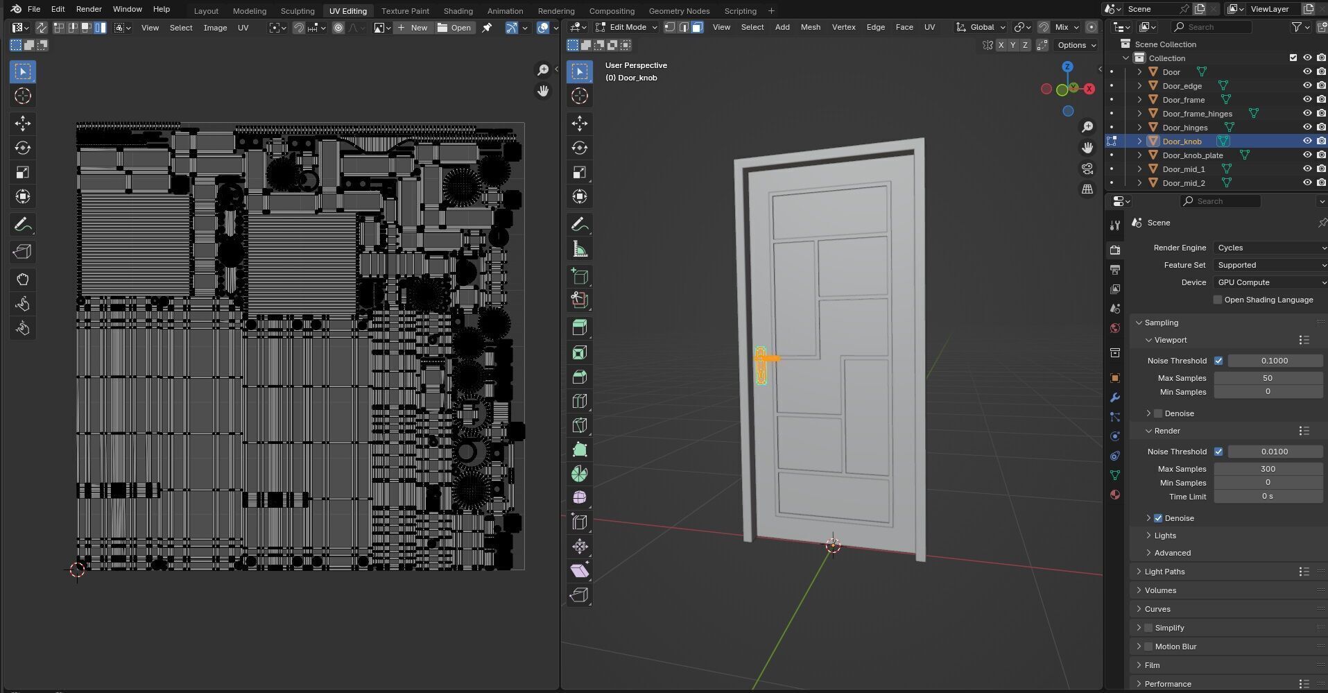 Door CG30 3D model_15