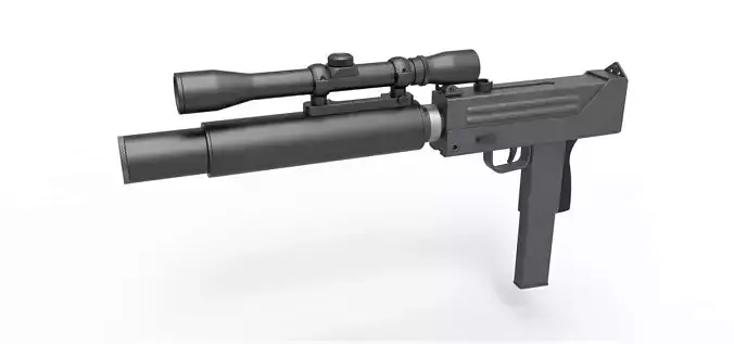 Submachine gun MAC-10 from the movie Escape from New York 1981
