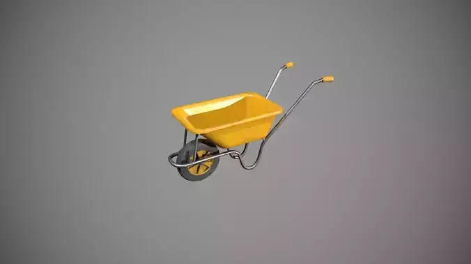 Yellow Wheelbarrow