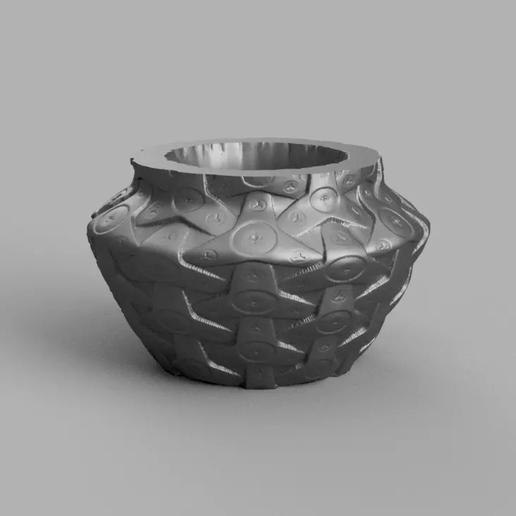 vase mecha 3D print model