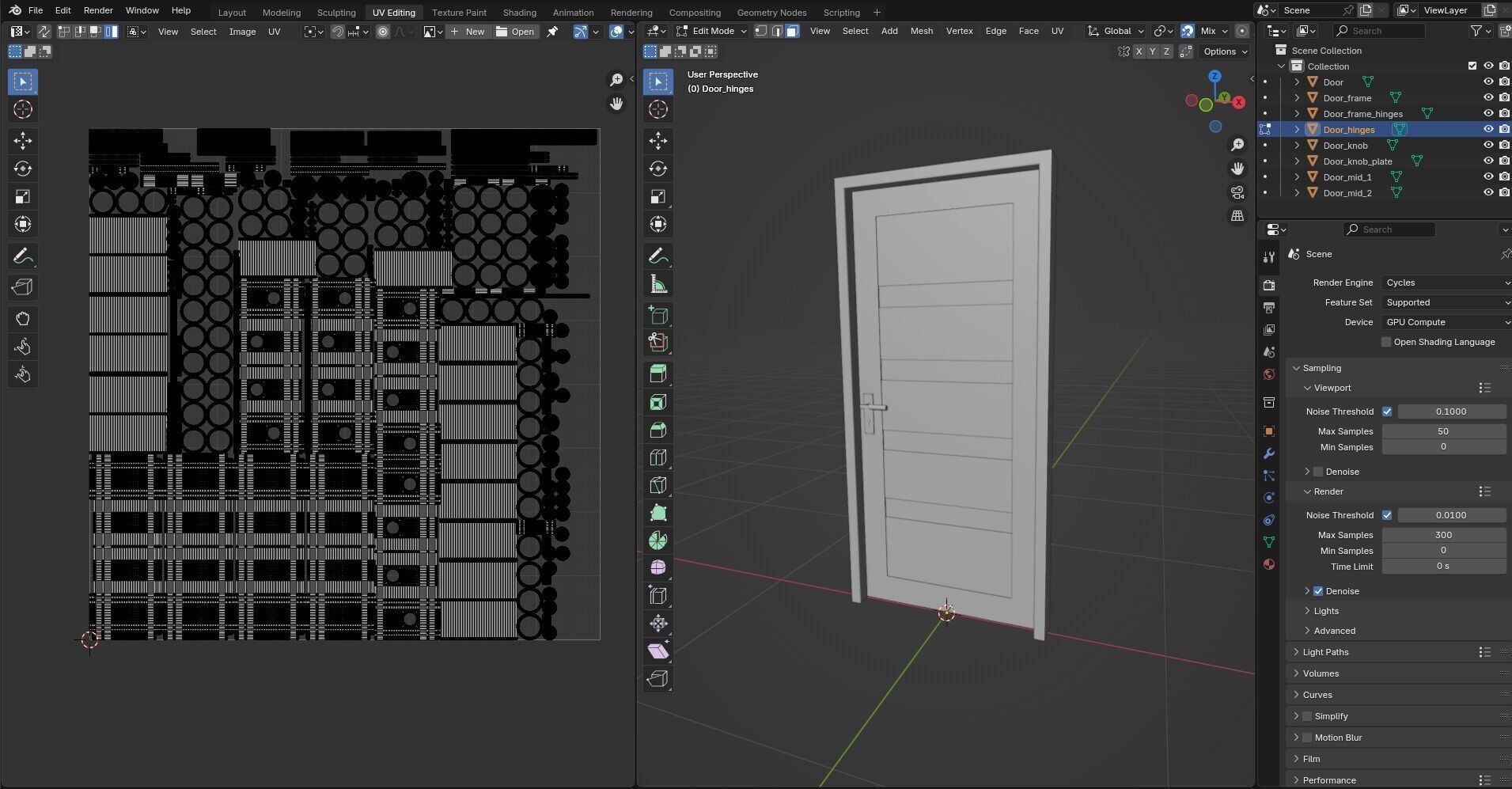 Door CG36 3D model_15