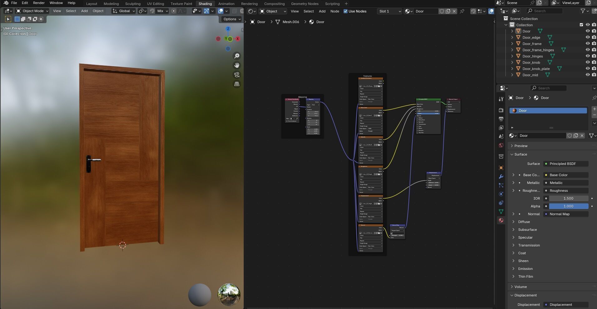 Door CG40 3D model_17