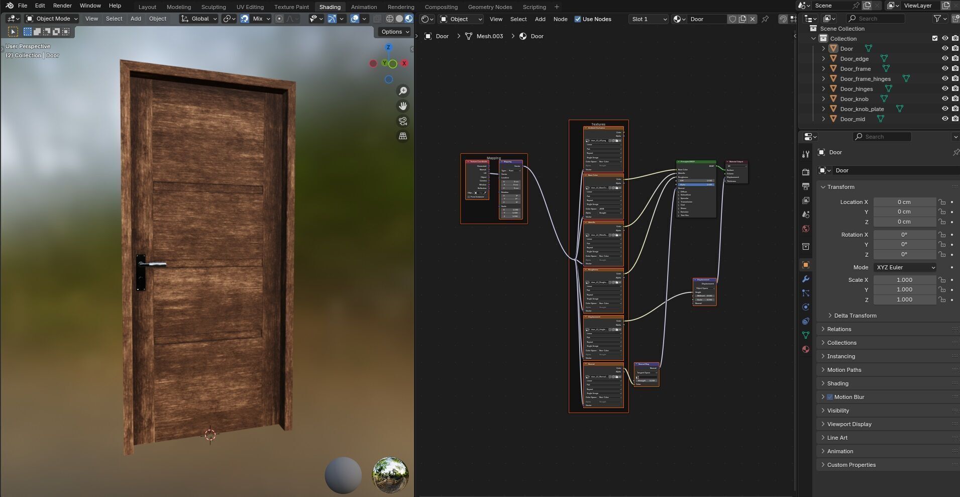 Door CG41 3D model_17
