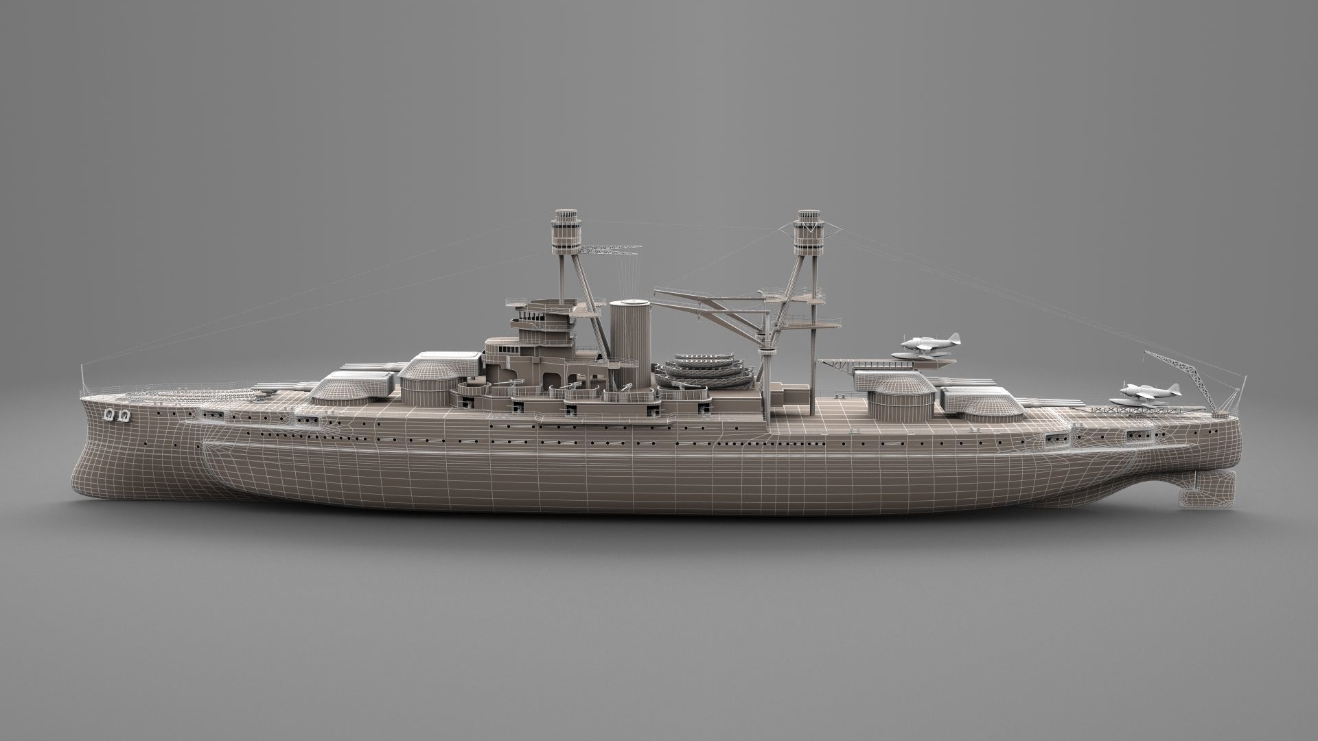 USS Arizona  3D model_13