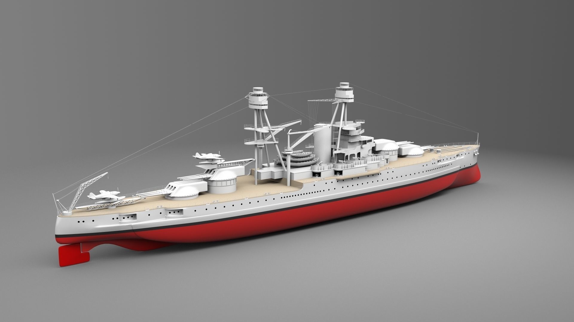 USS Arizona  3D model_8