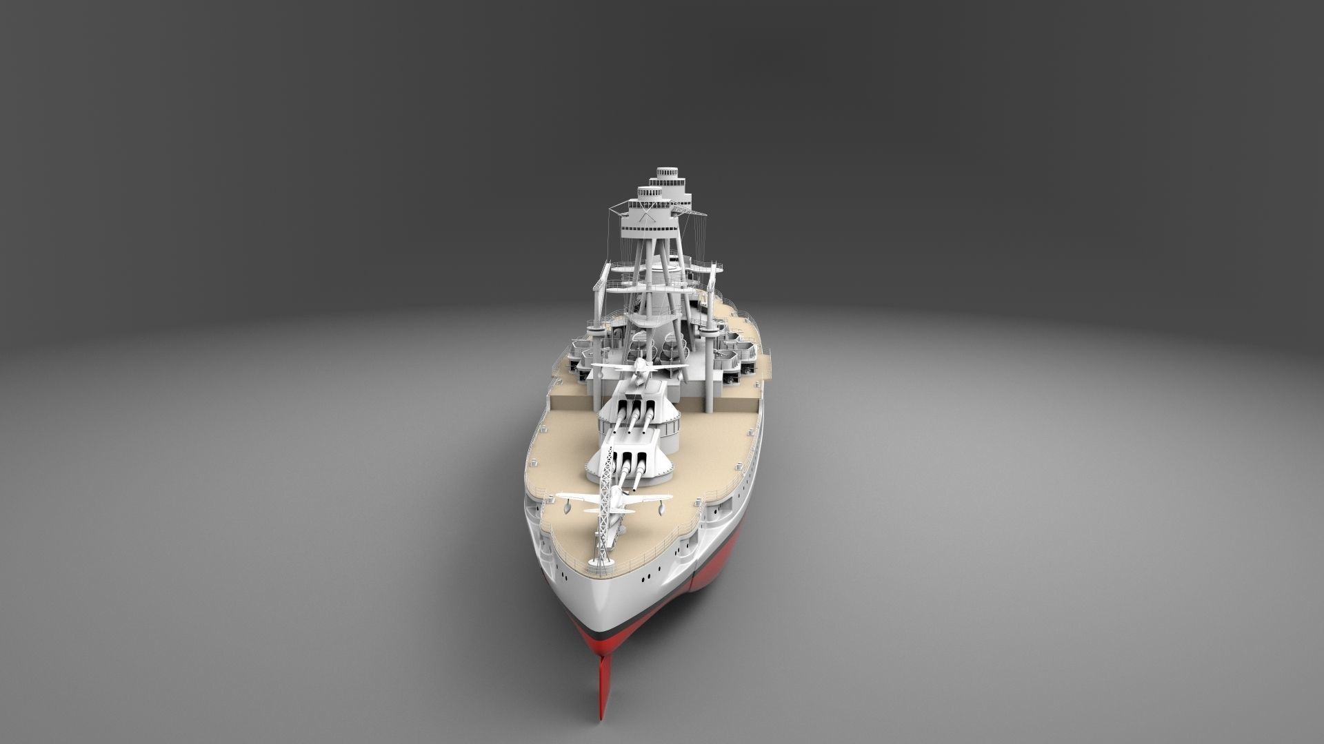 USS Arizona  3D model_7