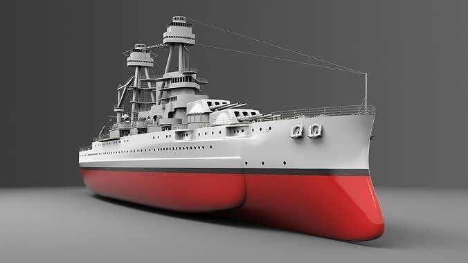 USS Arizona  3D model