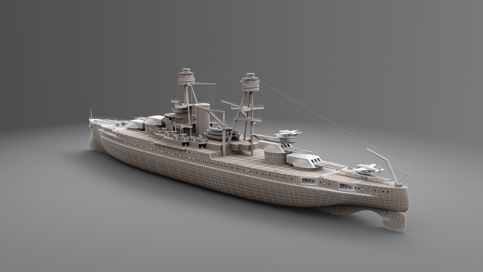 USS Arizona  3D model_14