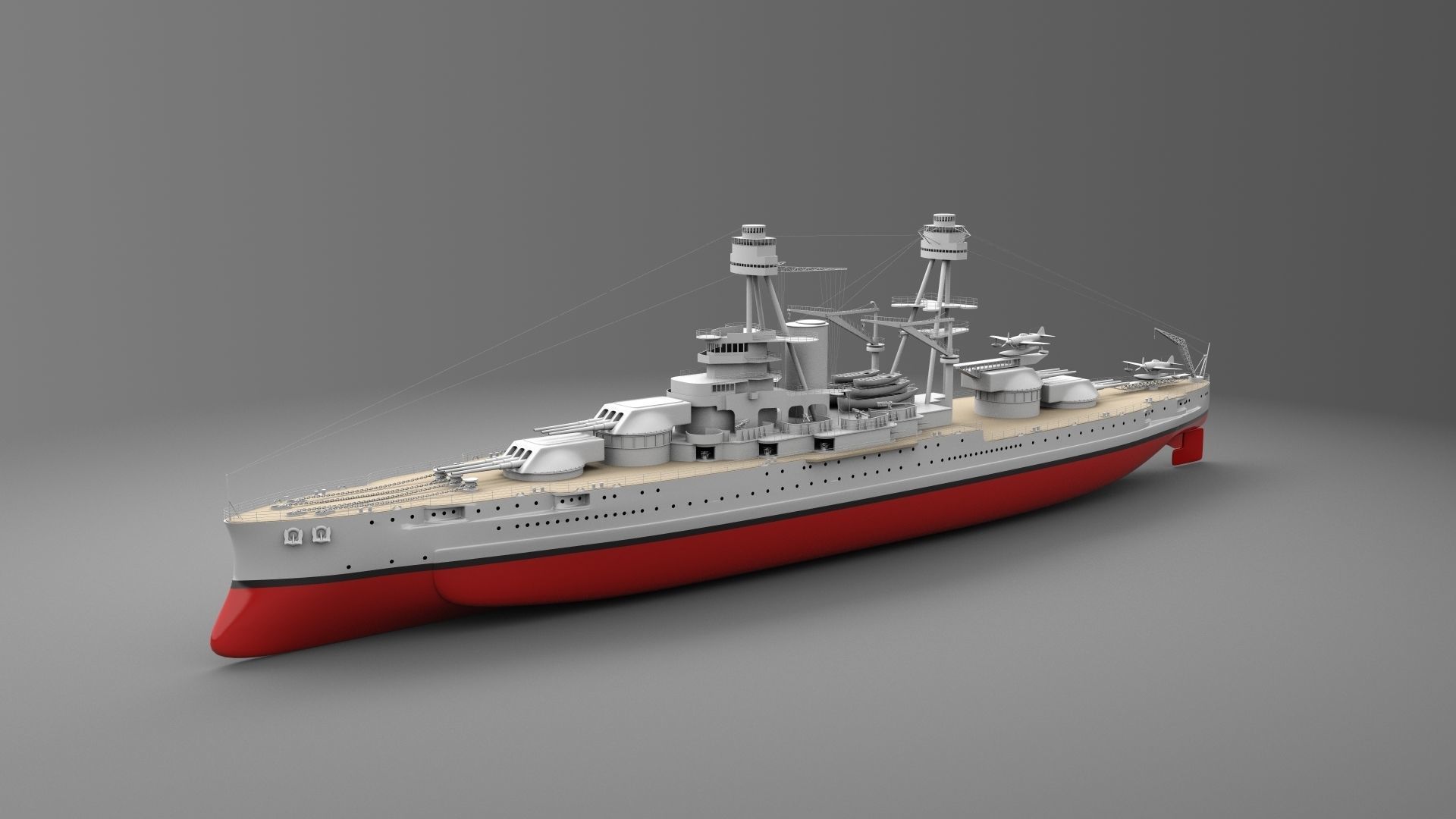 USS Arizona  3D model_4