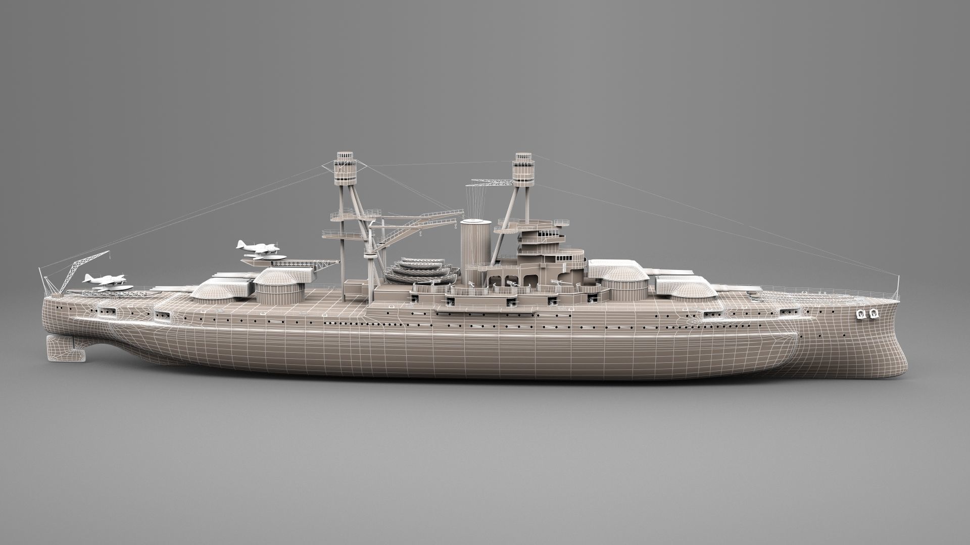 USS Arizona  3D model_9