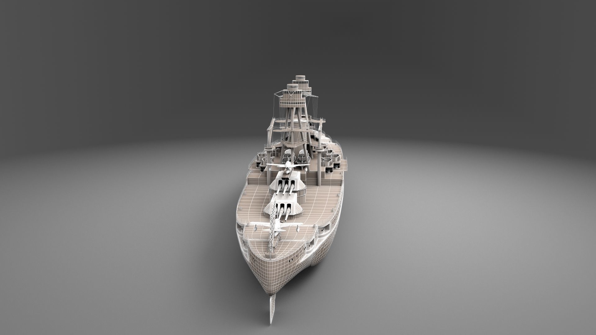 USS Arizona  3D model_15