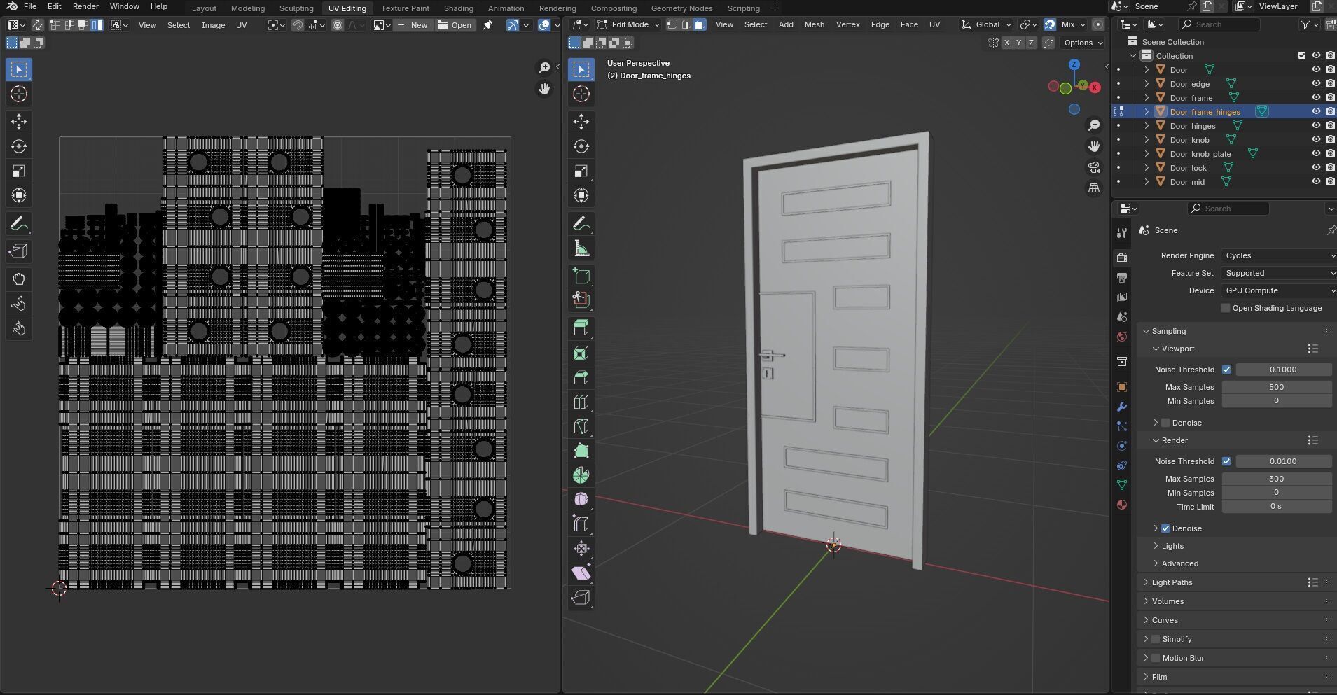 Door CG44 3D model_15