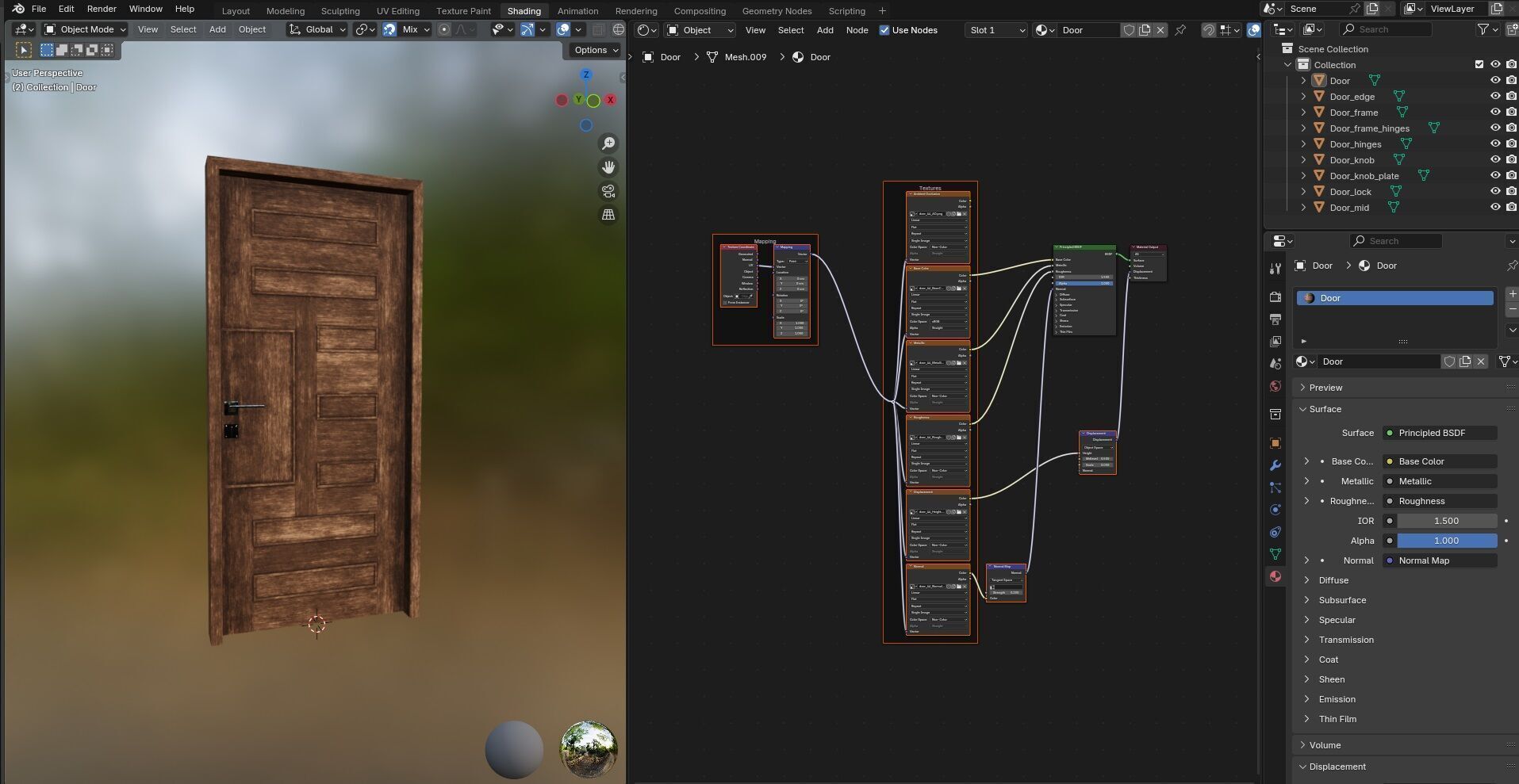 Door CG44 3D model_17