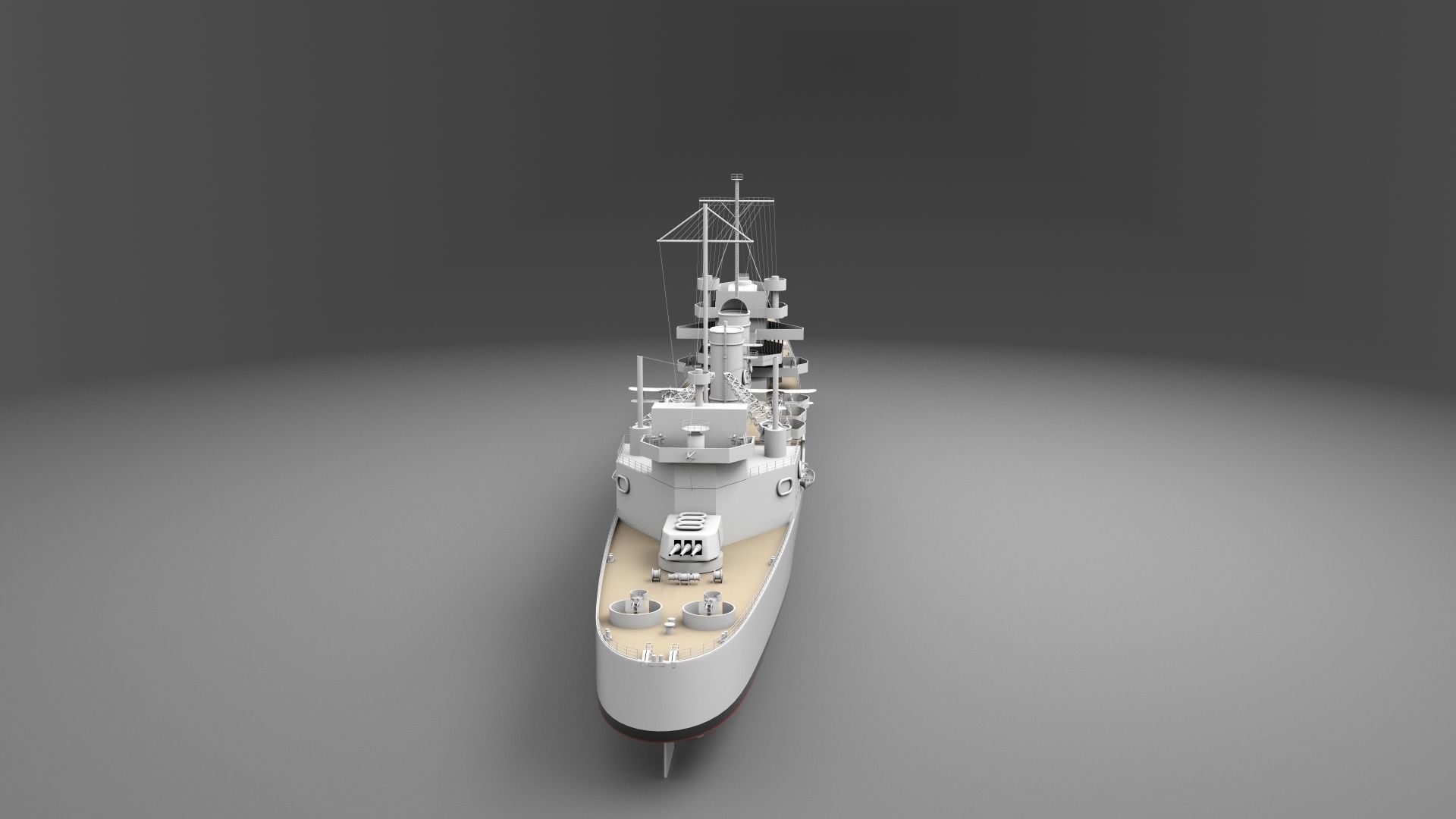 USS New Orleans 3D model_7
