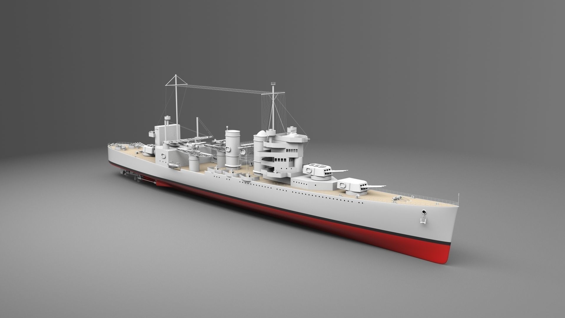 USS New Orleans 3D model_2