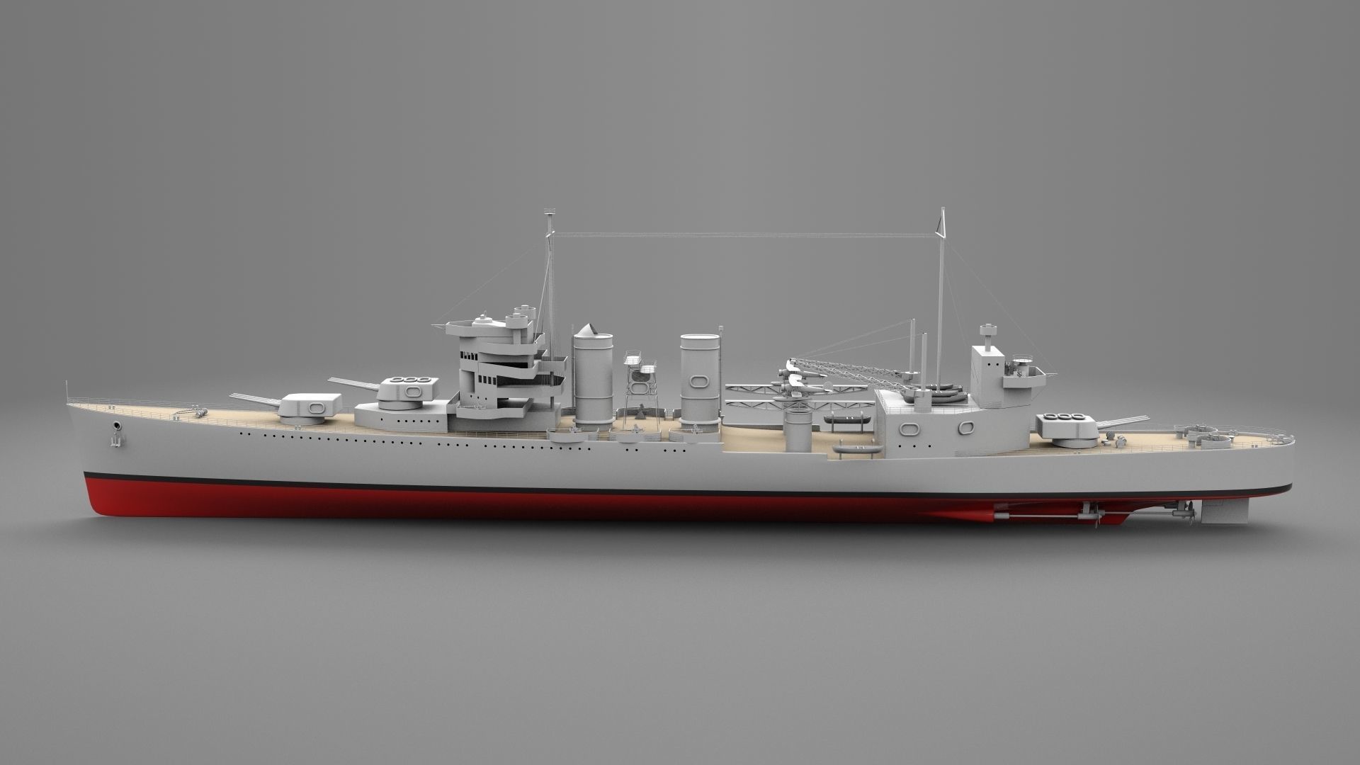 USS New Orleans 3D model_5