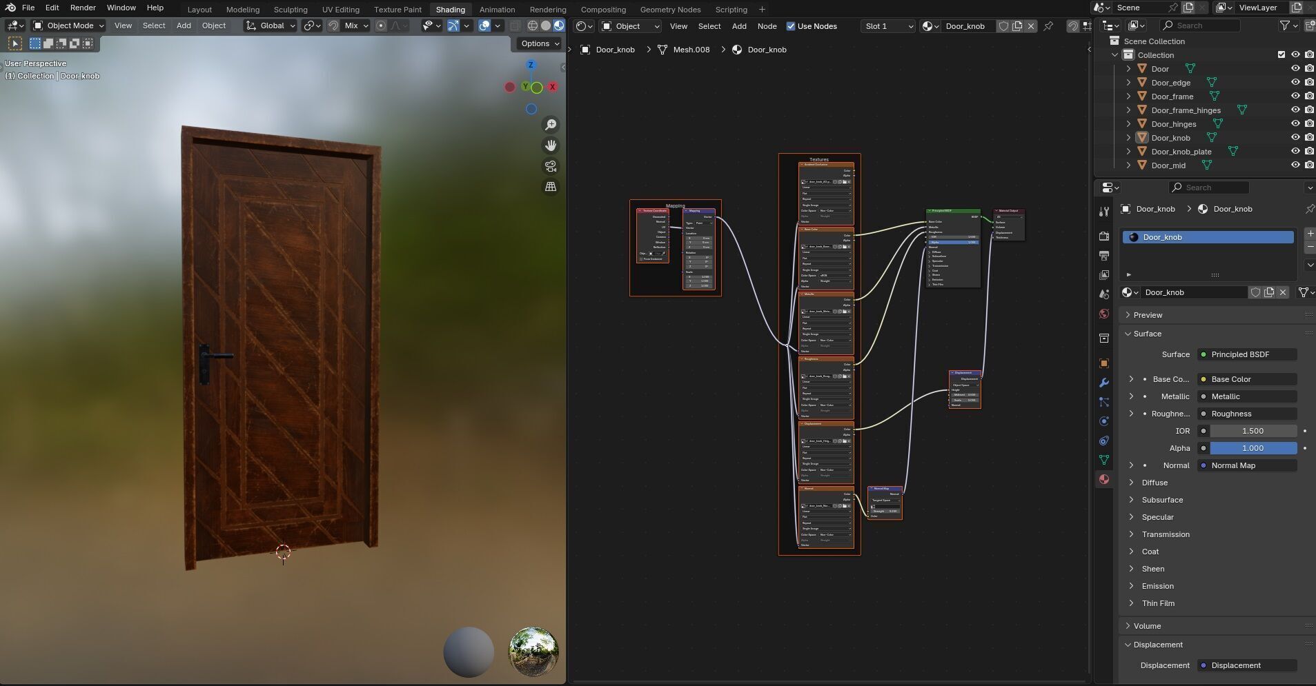Door CG45 3D model_17