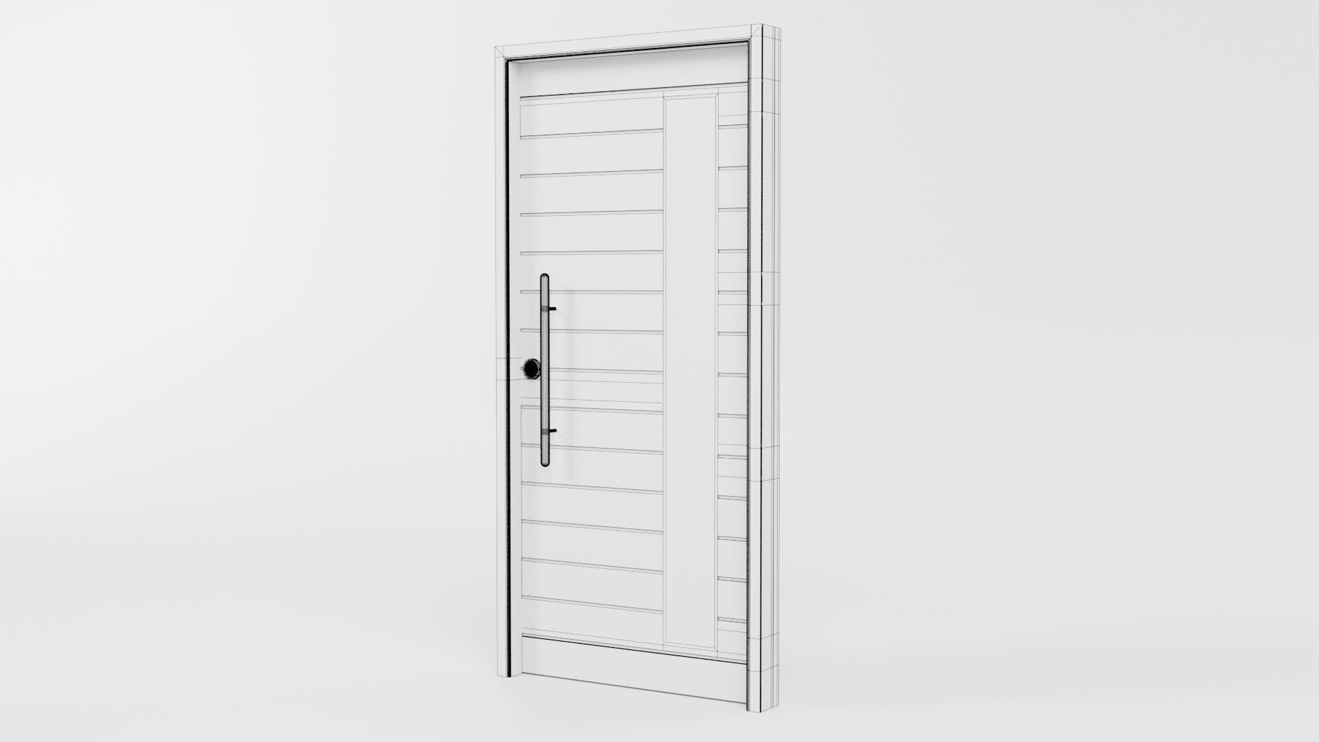 Door CG46 3D model_5