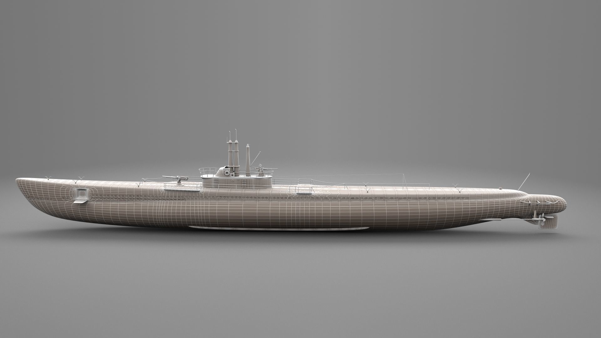 USS Tang -SS 306 3D model_13