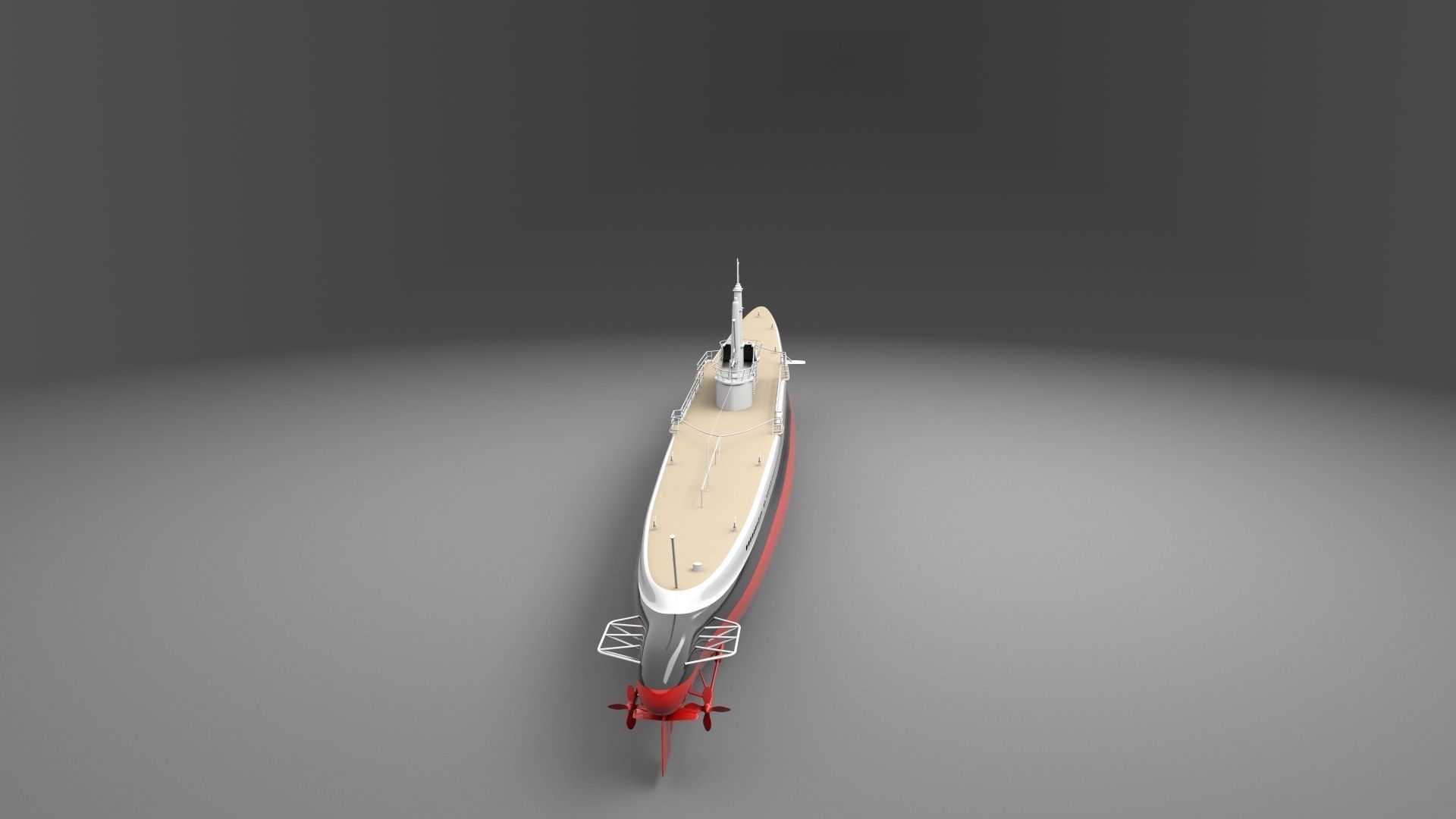 USS Tang -SS 306 3D model_7