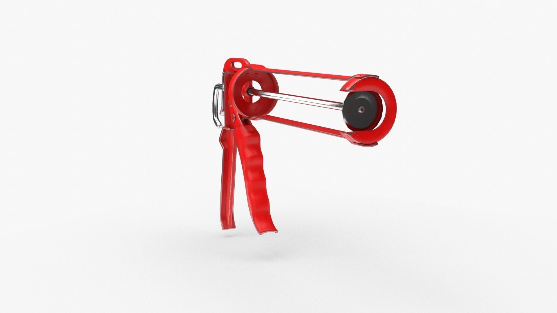 Silicone Gun Low-poly 3D model_8