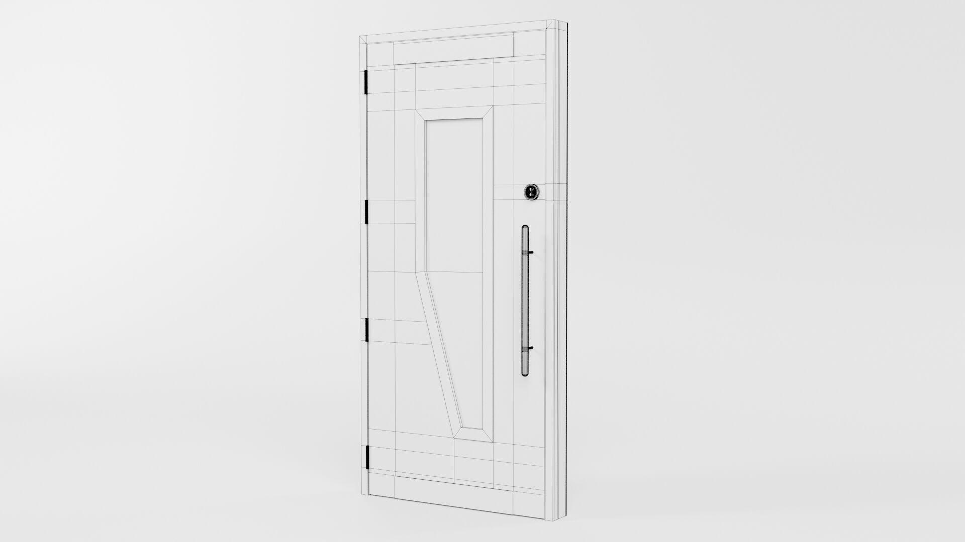 Door CG53 3D model_6