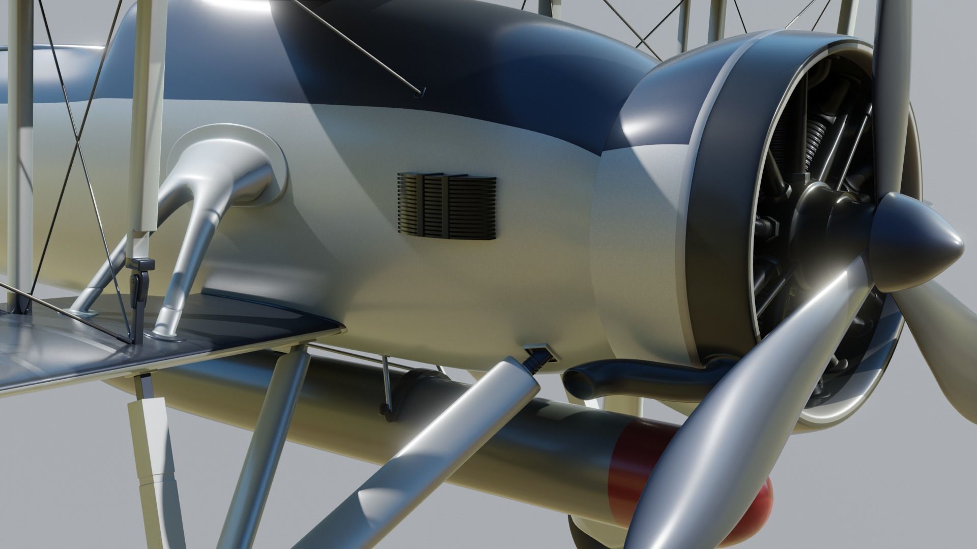 Fairey Swordfish 3D model_5