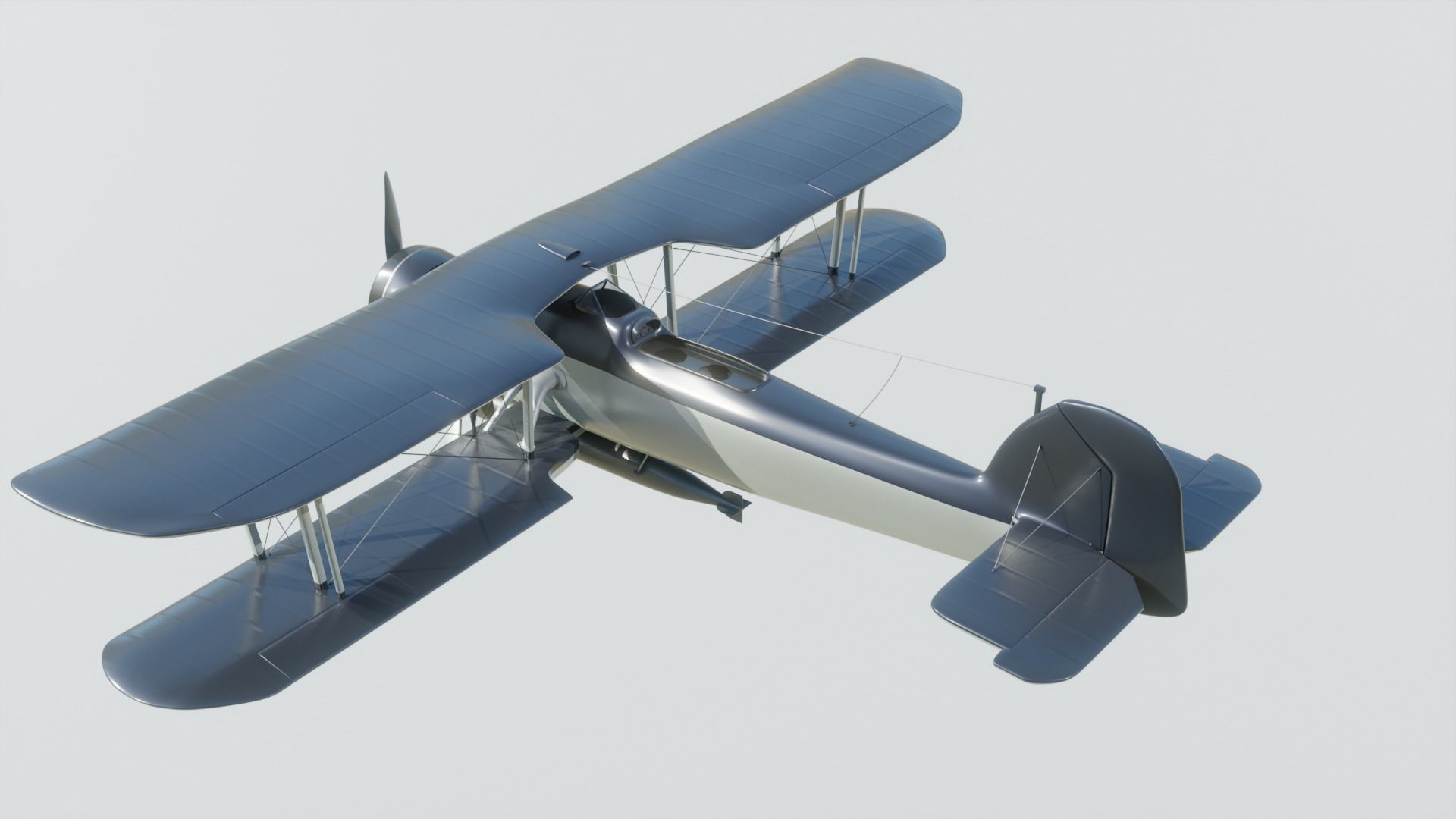 Fairey Swordfish 3D model_1