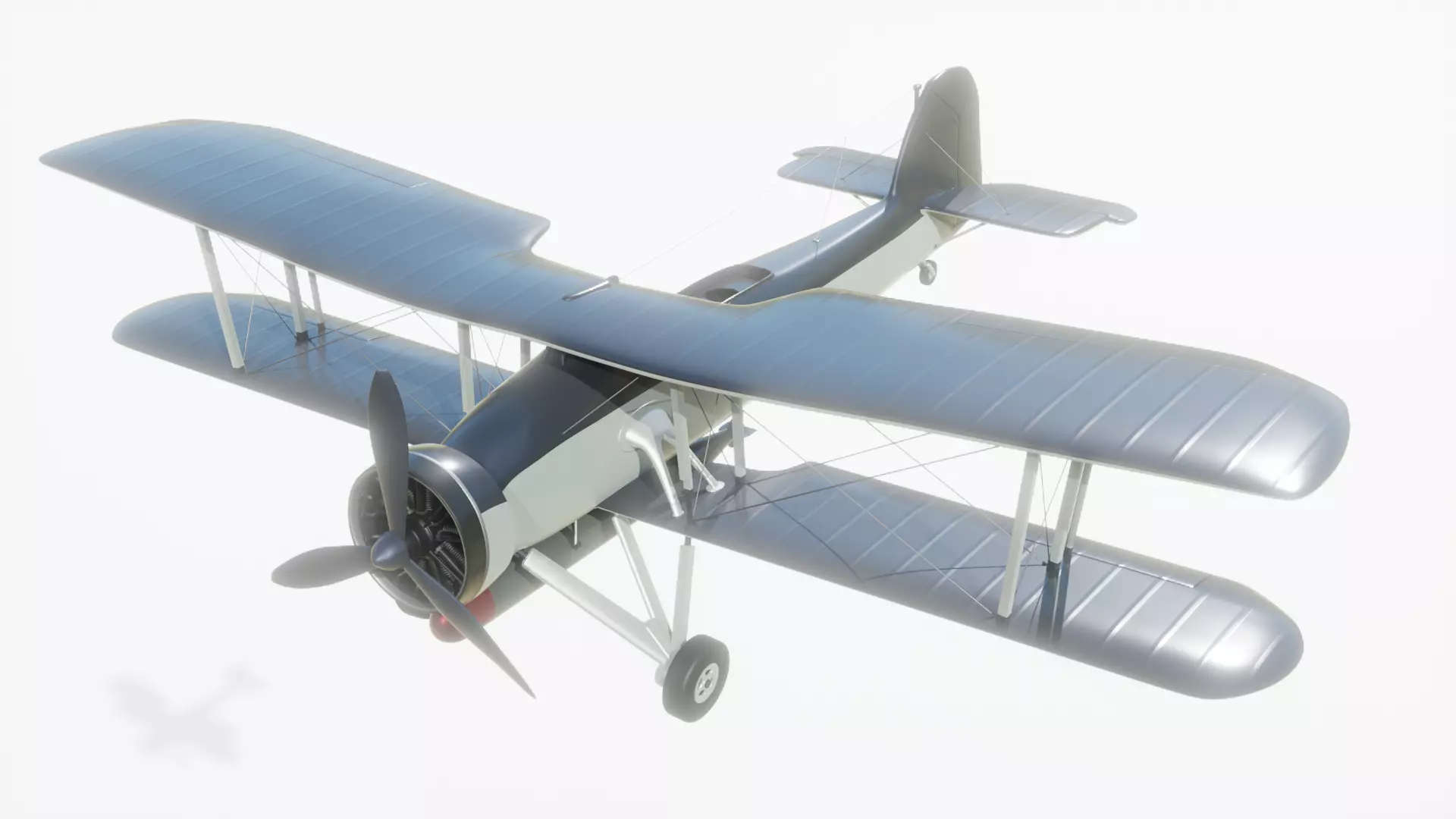 Fairey Swordfish 3D model_0