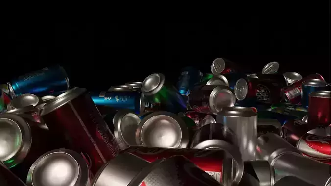 Soft drink cans