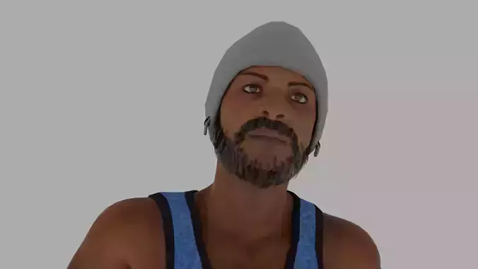 Rigged Male Character 7