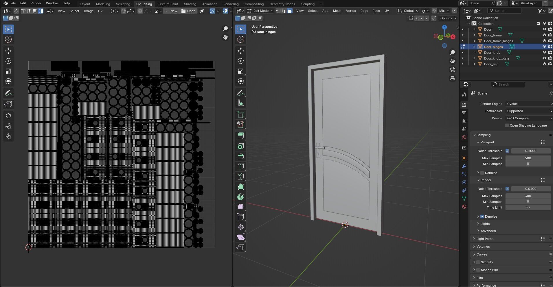 Door CG56 3D model_15