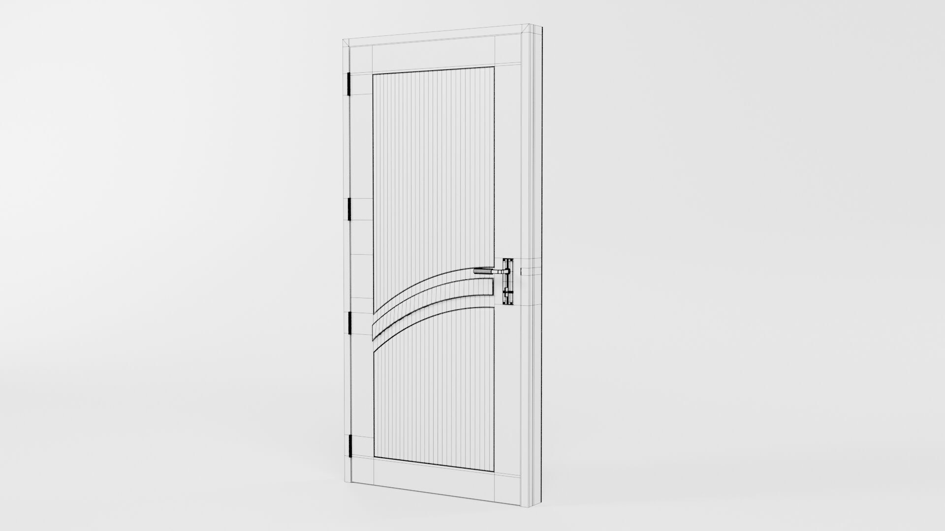 Door CG56 3D model_6