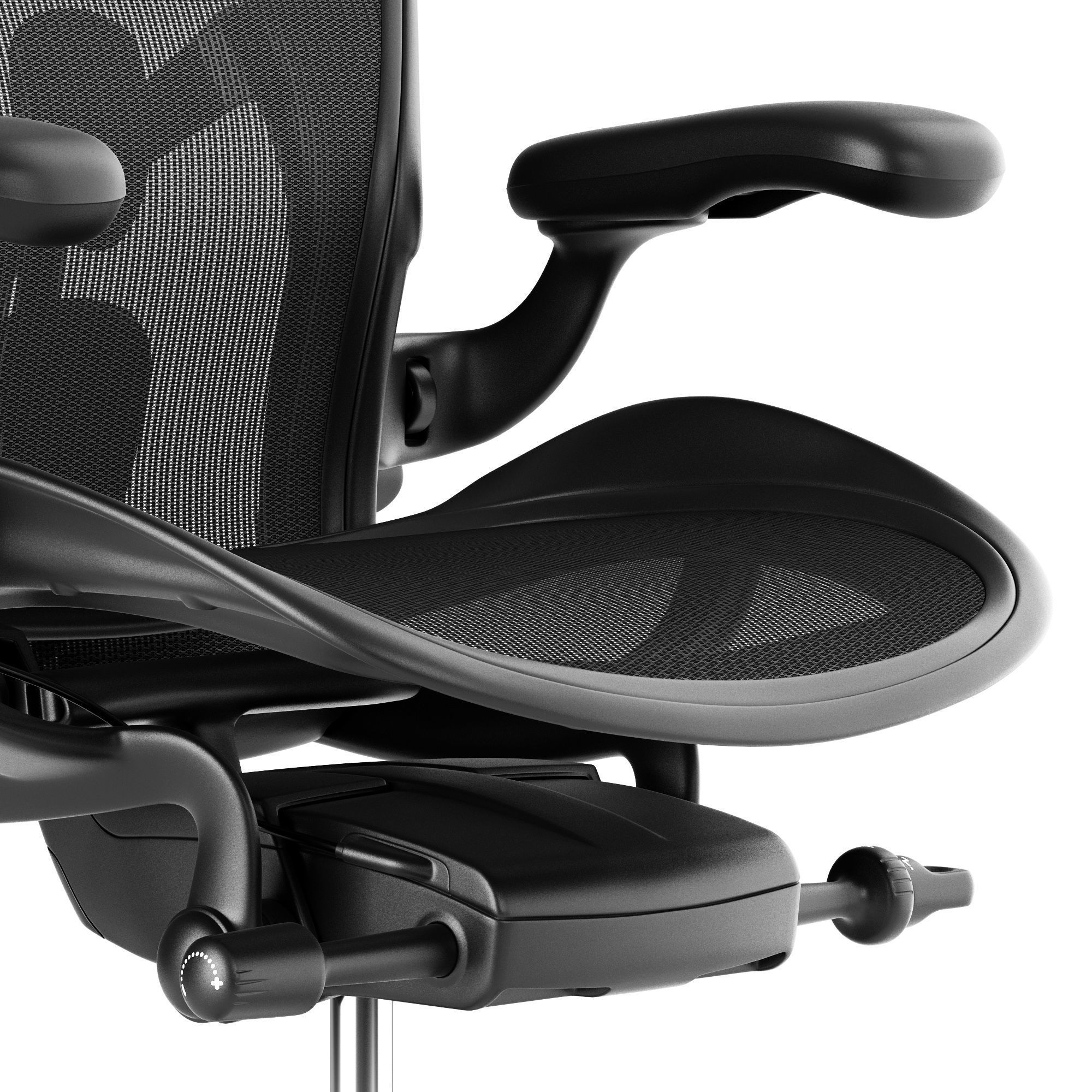 Aeron Chair Remastered by Herman Miller 3D model_9