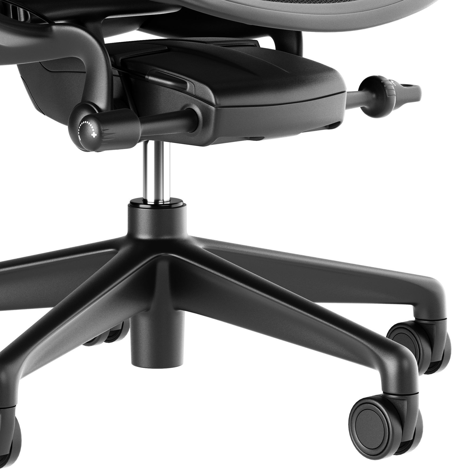 Aeron Chair Remastered by Herman Miller 3D model_12