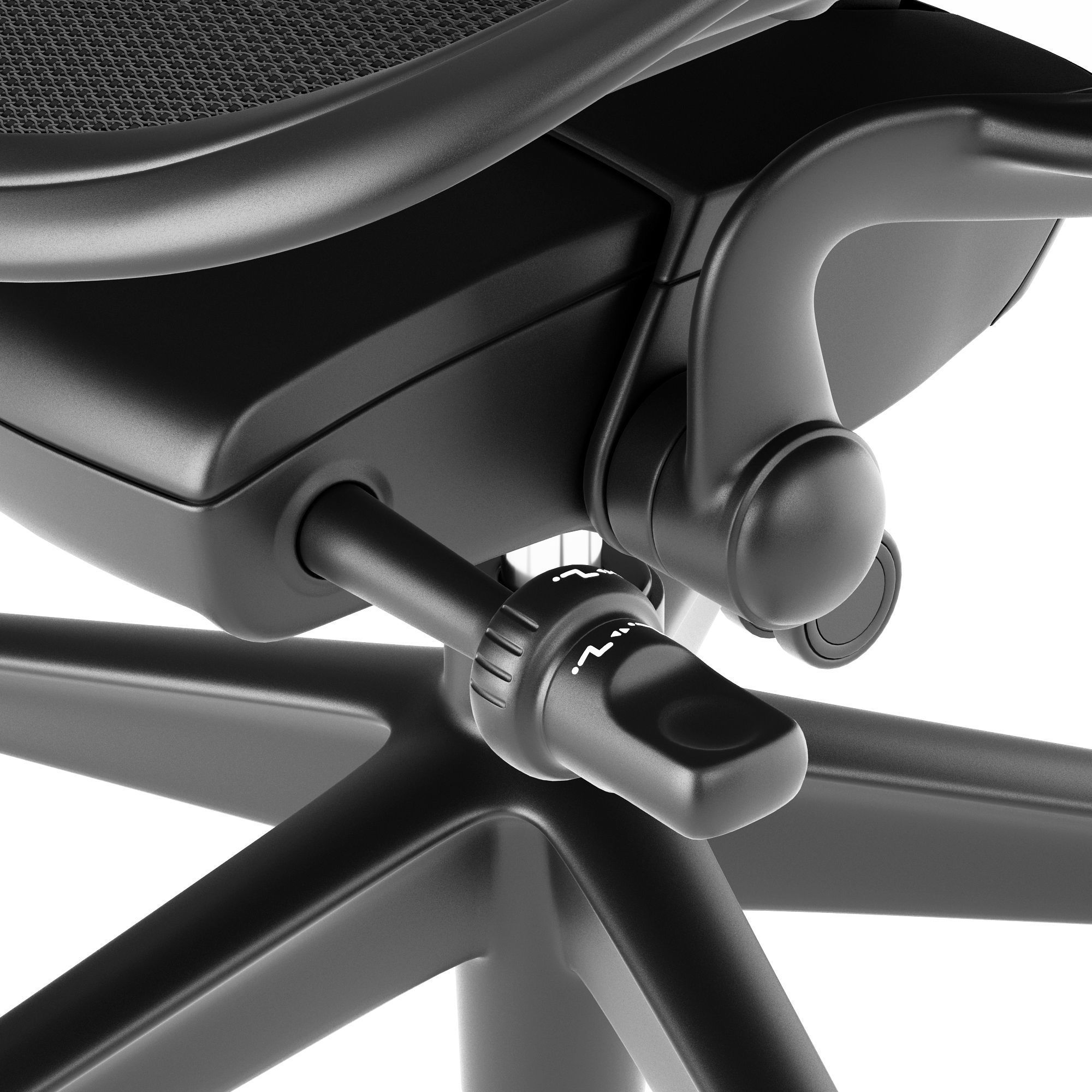 Aeron Chair Remastered by Herman Miller 3D model_10