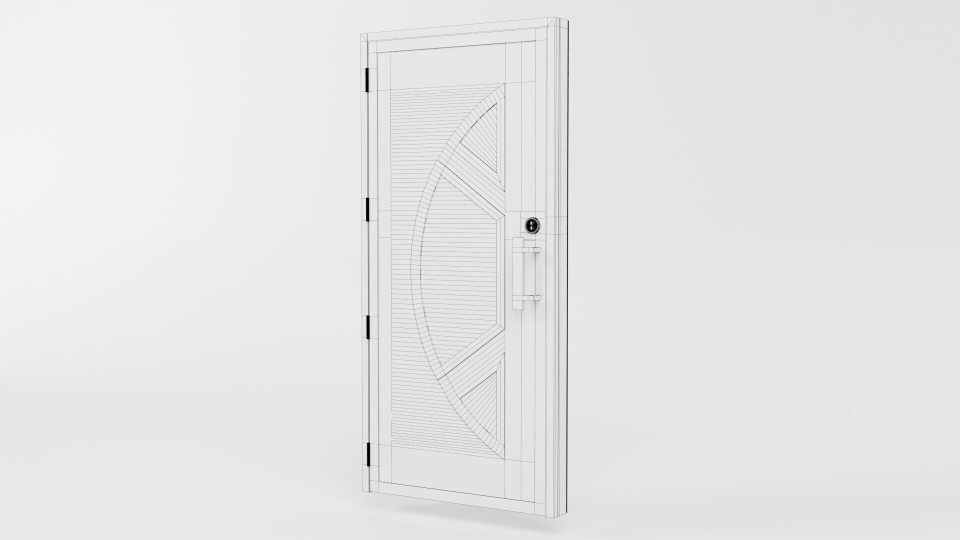 Door CG59 3D model_6