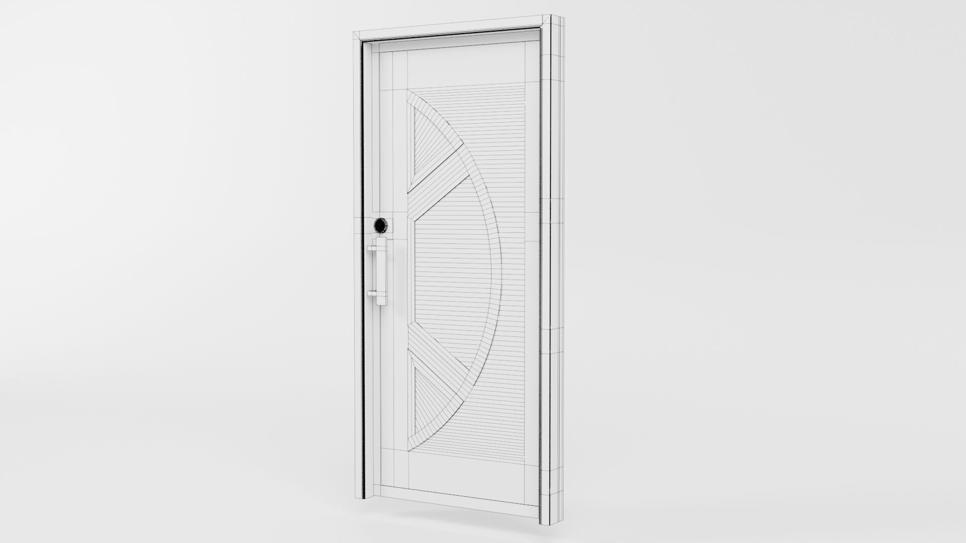 Door CG59 3D model_5