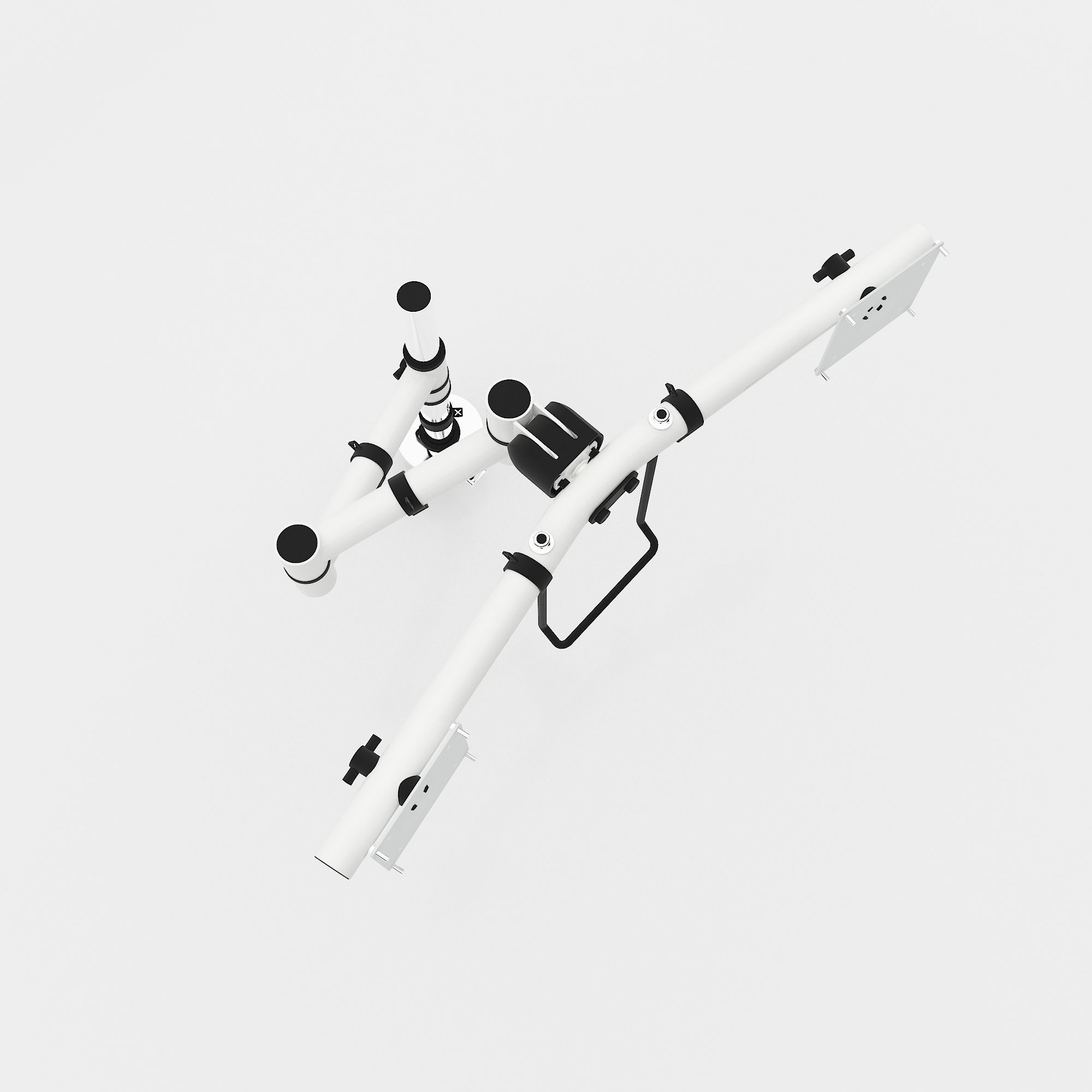 Viewgo Monitor Arm - Dataflex 3D model_4