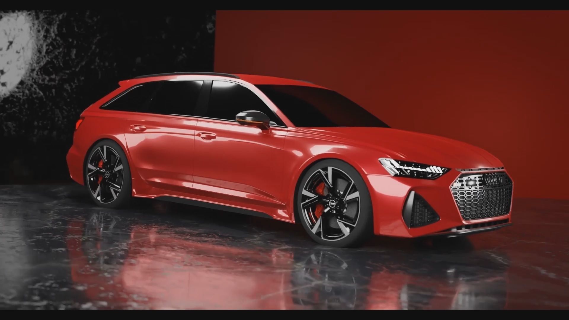 2020 Audi RS 6 Avant Free 3D model_3