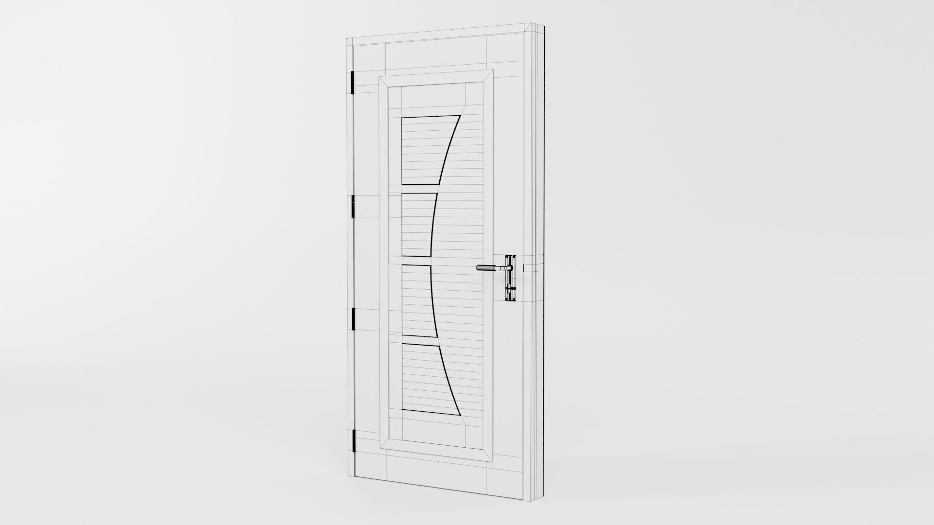 Door CG63 3D model_6