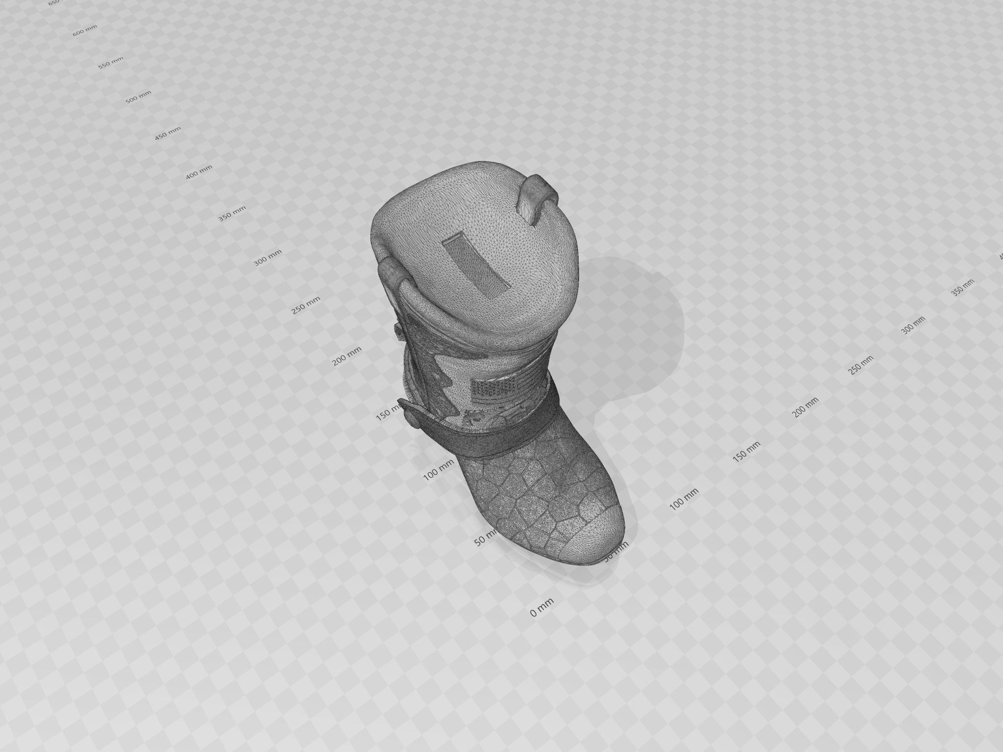 Cowboy Boot Piggy Bank 3D print model_6